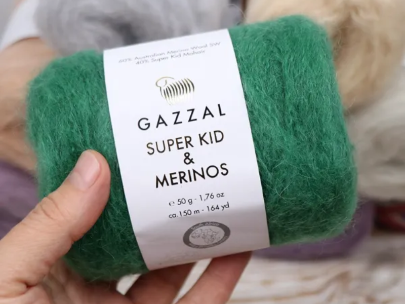 Gazzal Super Kid & Merinos: що в’язати та як доглядати
