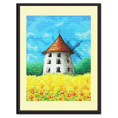 Набір для вишивання хрестиком "Млин", 22015, 15*20см, Little Stitch – купити | Candy Yarn