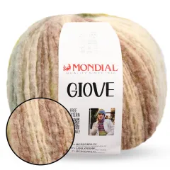 Пряжа 300г/600м Mondial Giove, мікрофібра з вовною &ndash; купити | Candy Yarn