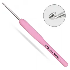 Гачок Tulip Etimo Rose з м'якою ручкою №4, 2.50mm-14см &ndash; купити | Candy Yarn