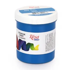 Фарба гуашова, Синя 929, 100 мл ROSA Studio – купити | Candy Yarn