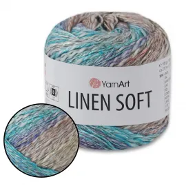 YarnArt Linen soft / Линен Софт, 100г/272м пряжа лен с хлопком и вискозой – купить | Candy Yarn
