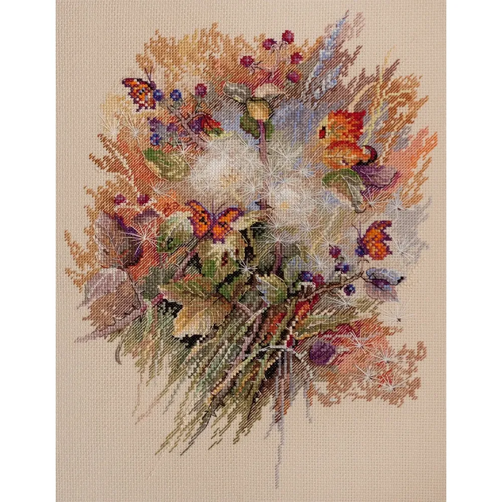 Набор для вышивки крестиком «Дыхание леса» AH-055, Abris Art – купить | Candy Yarn