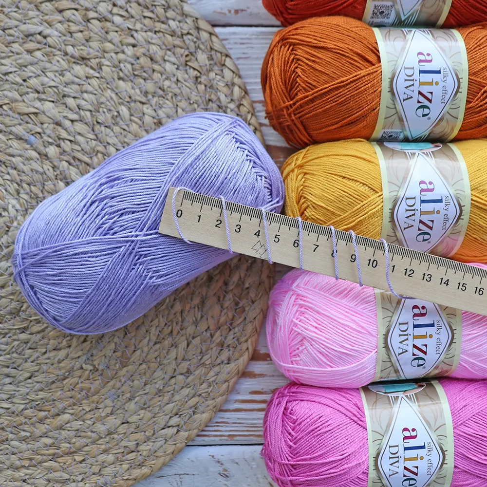 Alize Diva, Світло-бежевий №368 – купити | Candy Yarn
