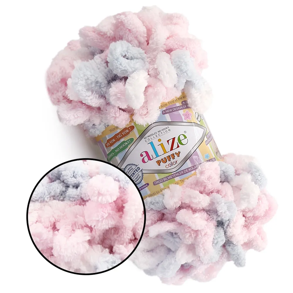 Alize Puffy Color, №5864 – купить | Candy Yarn