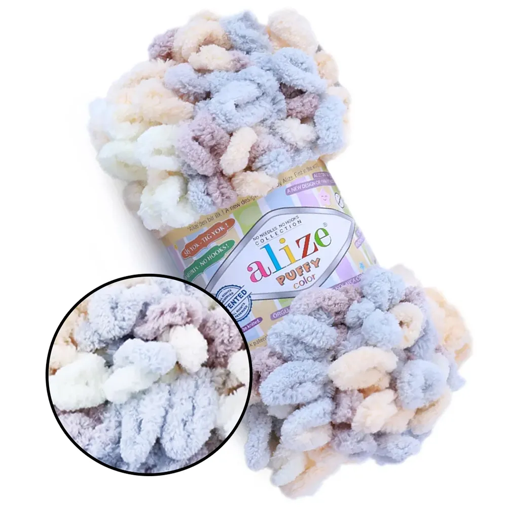 Alize Puffy Color, №6463 – купить | Candy Yarn