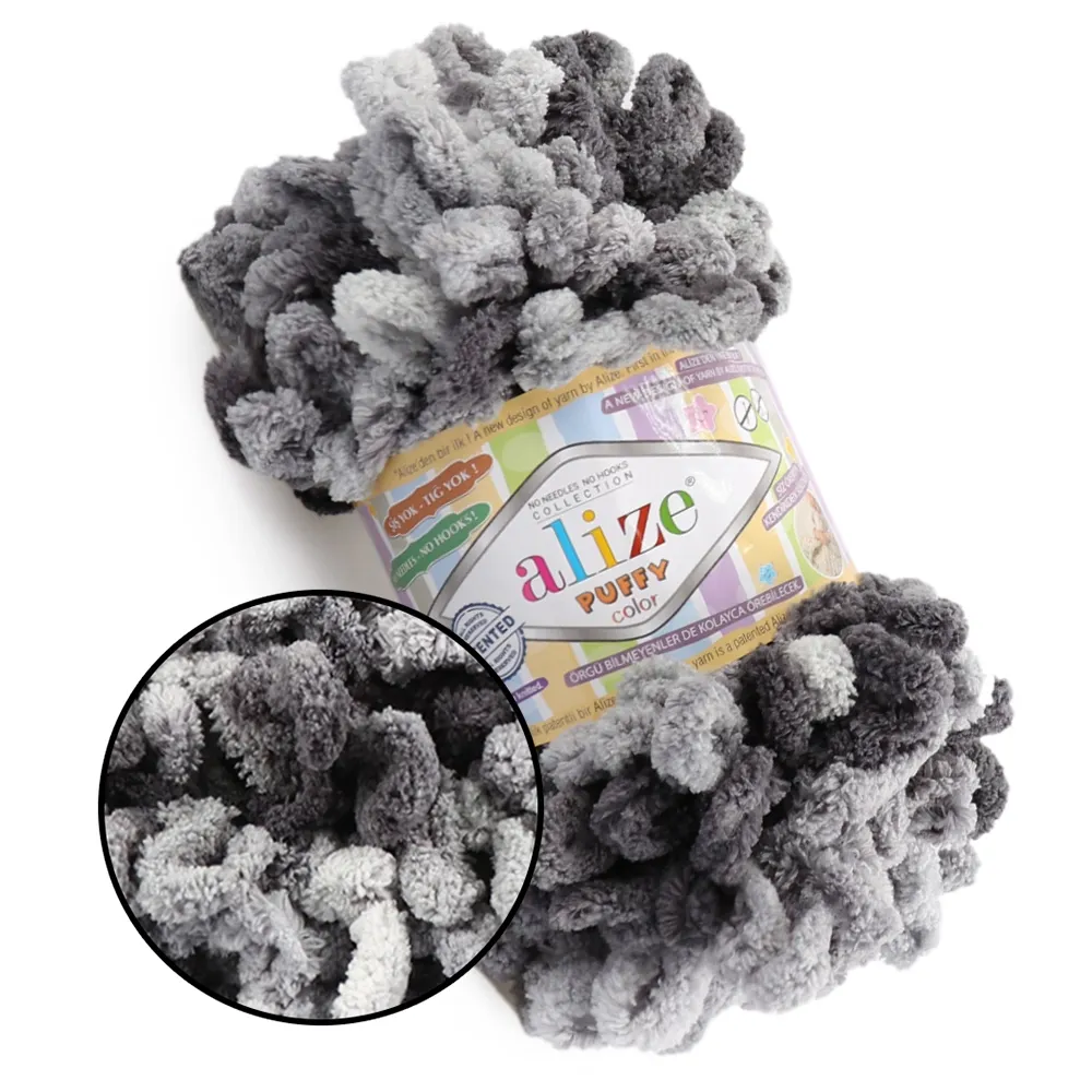 Alize Puffy Color, №6532 – купить | Candy Yarn