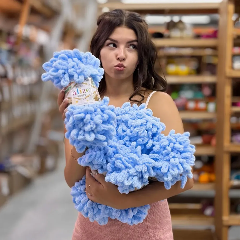 Alize Puffy, Світлий беж №599 – купити | Candy Yarn
