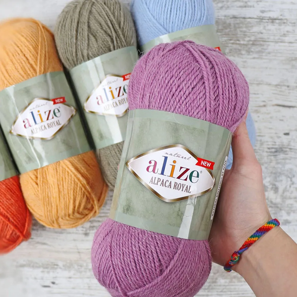 Alize Alpaca Royal New, Теракот №597 – купити | Candy Yarn