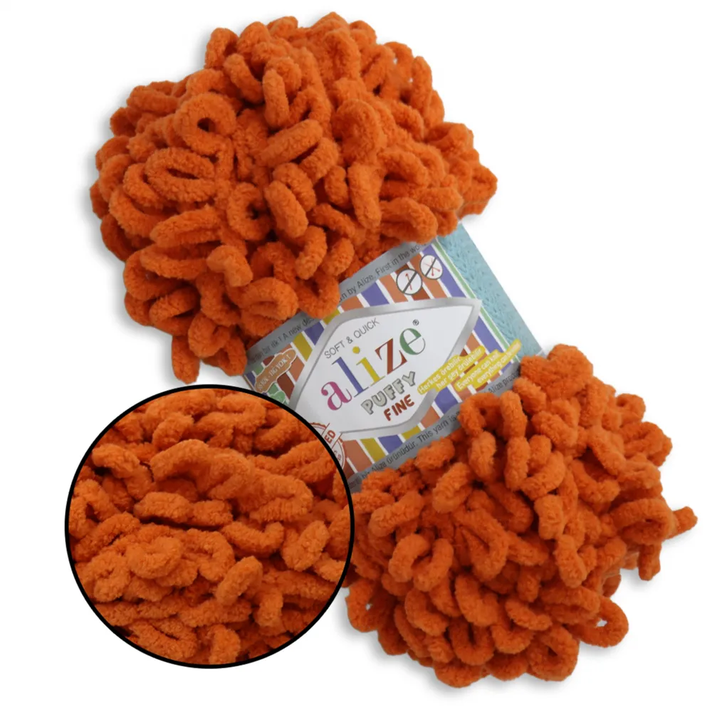Alize Puffy Fine NEW, Мак №006 – купити | Candy Yarn