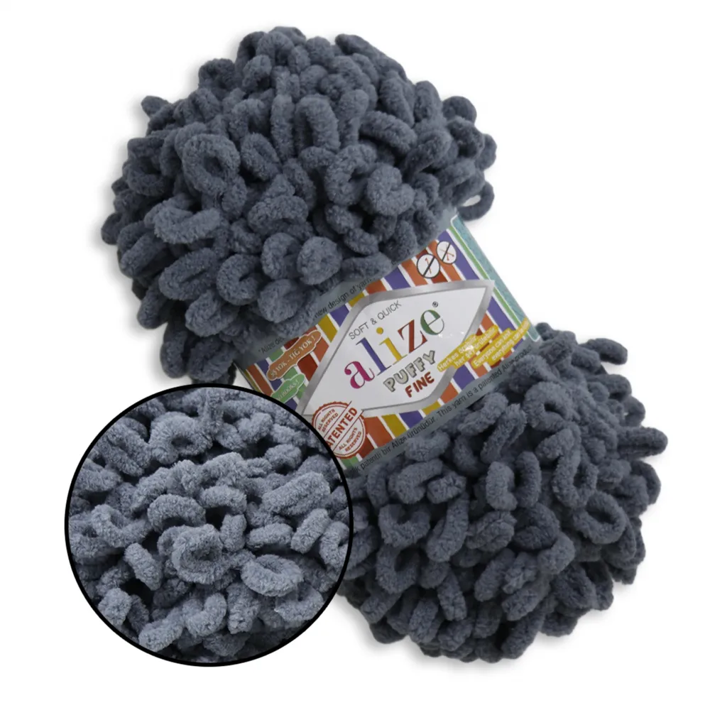 Alize Puffy Fine NEW, Мишка №87 – купити | Candy Yarn