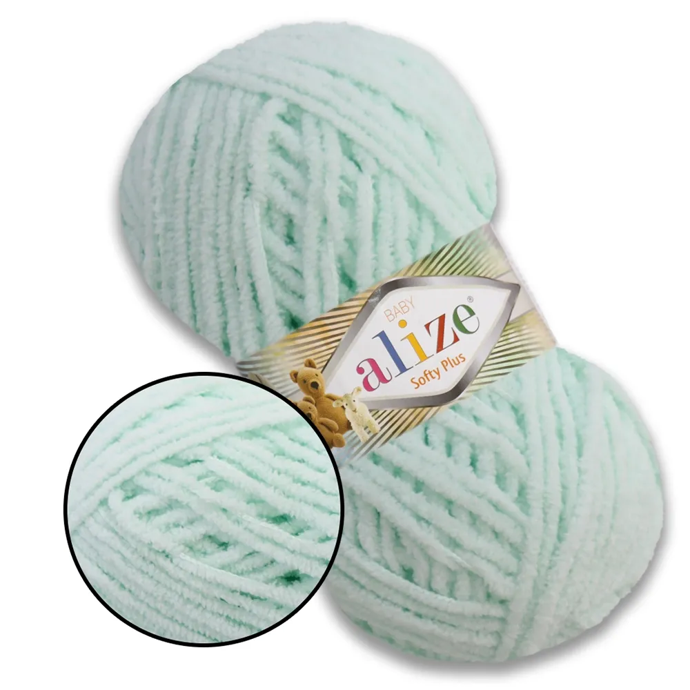 Alize Softy Plus, Водяна зелень №15 – купити | Candy Yarn
