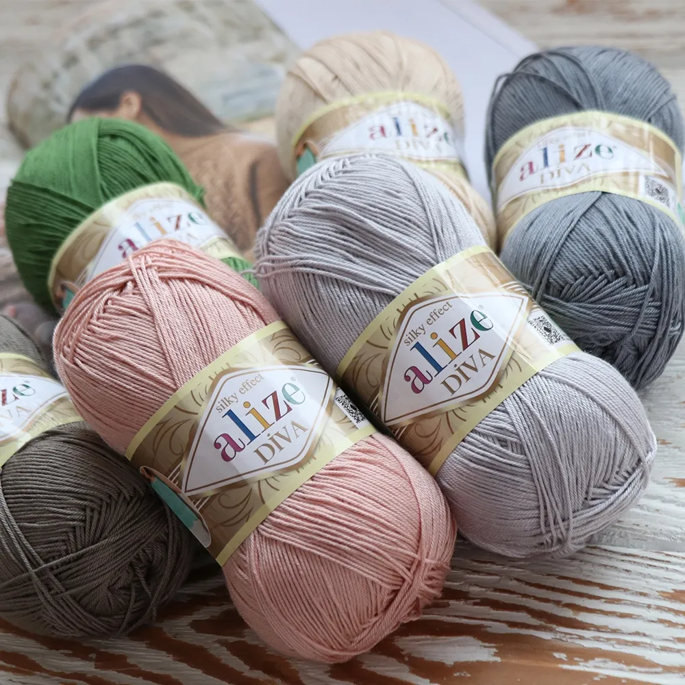 Alize Diva, Розовый зефир №161 – купить | Candy Yarn