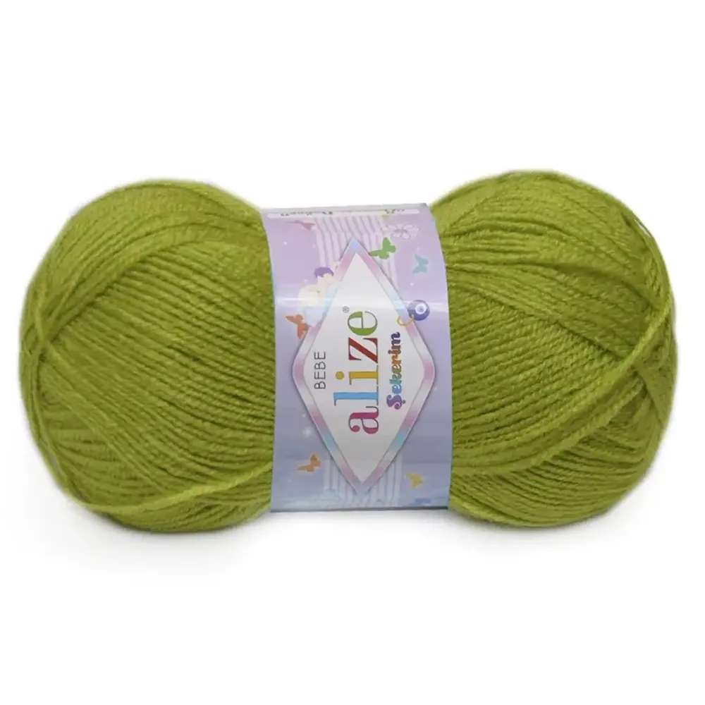 Alize Sekerim Bebe, Фисташка №117 – купить | Candy Yarn