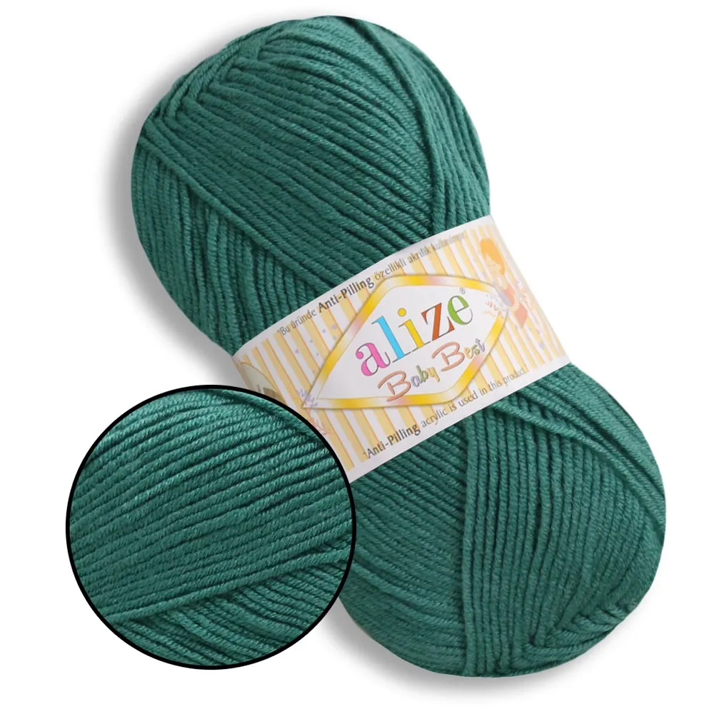 Alize Baby Best, Античний зелений №847 – купити | Candy Yarn