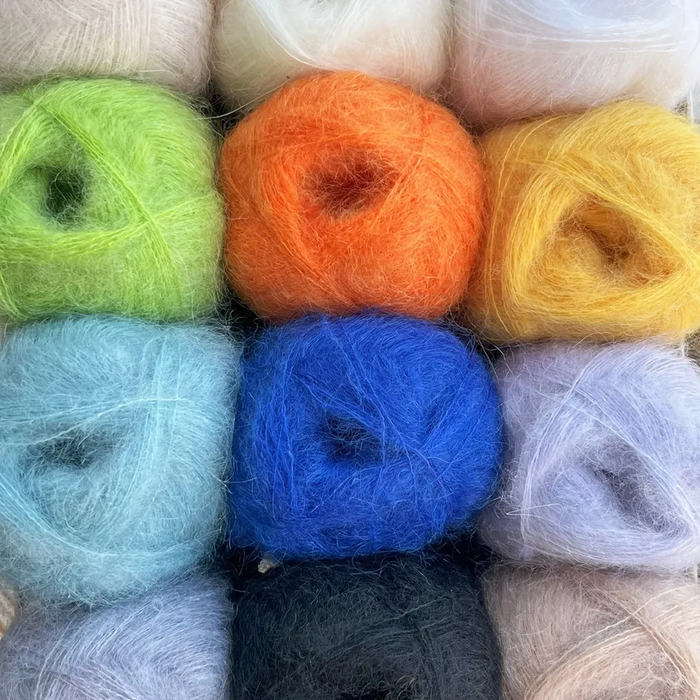 Alize Kid Mohair50, Светло-синий №975 – купить | Candy Yarn