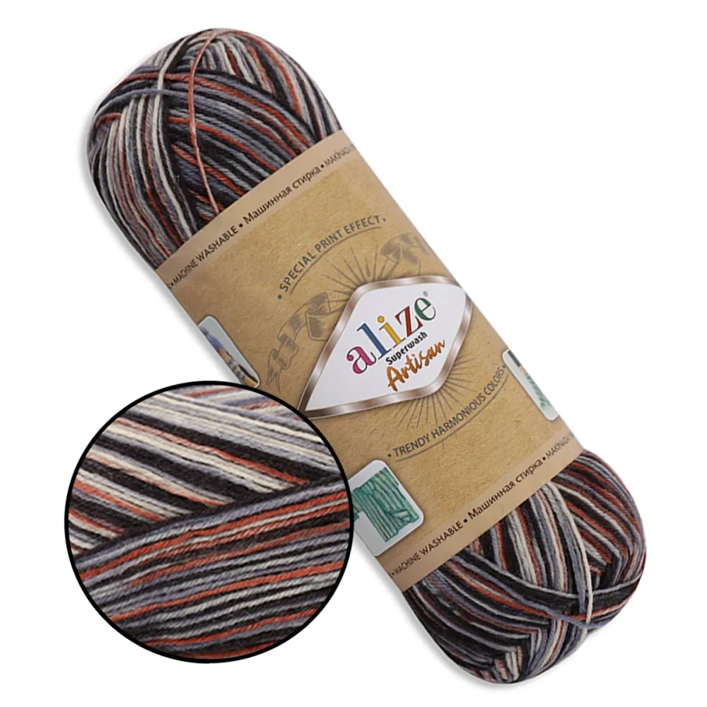 Alize Superwash Artisan, №9013 – купить | Candy Yarn