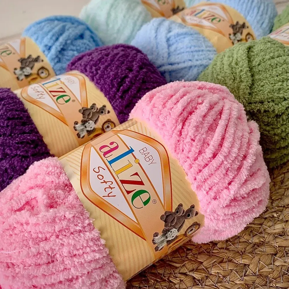 Alize Softy, Світла бірюза №669 – купити | Candy Yarn