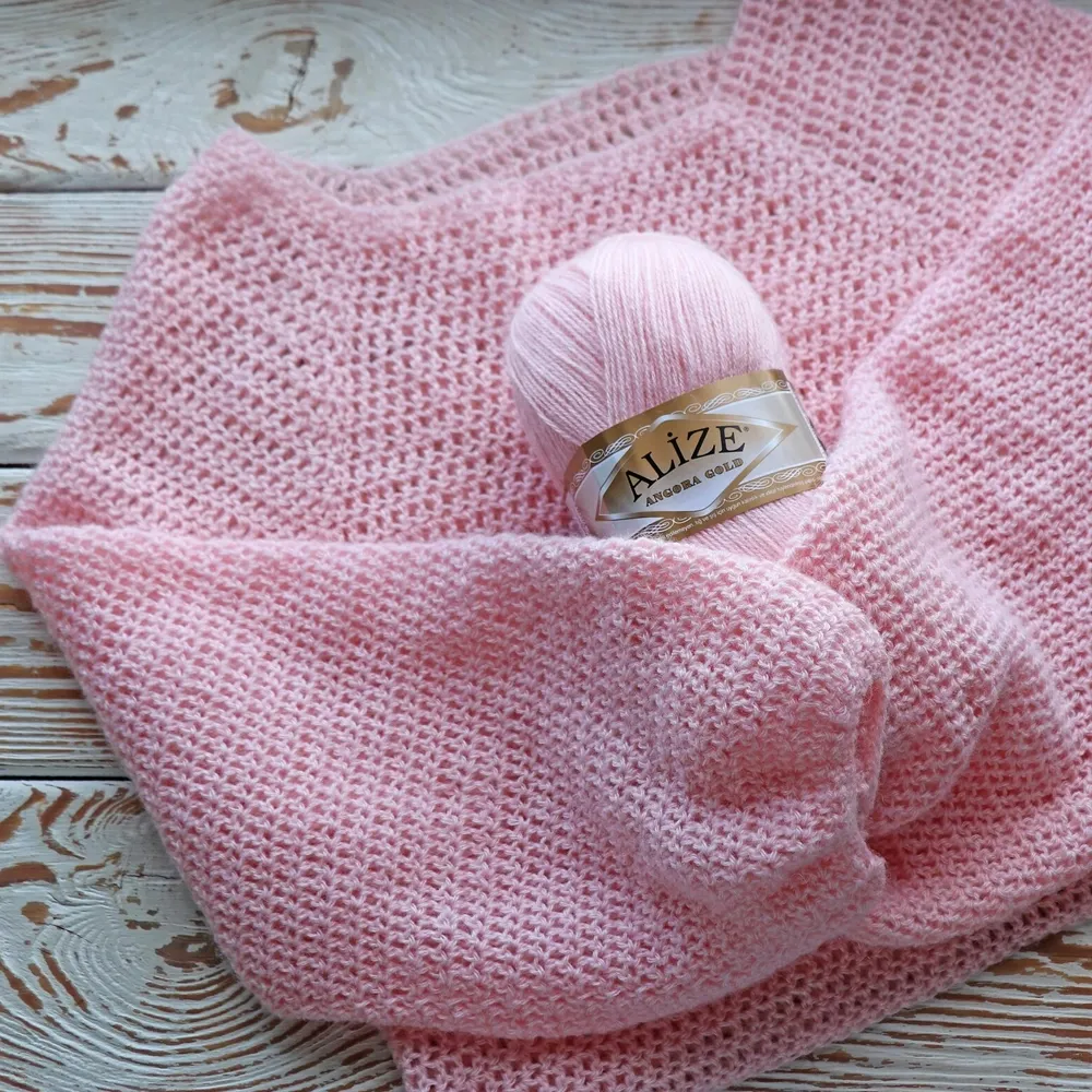 Alize Angora Gold, Крем №01 – купить | Candy Yarn
