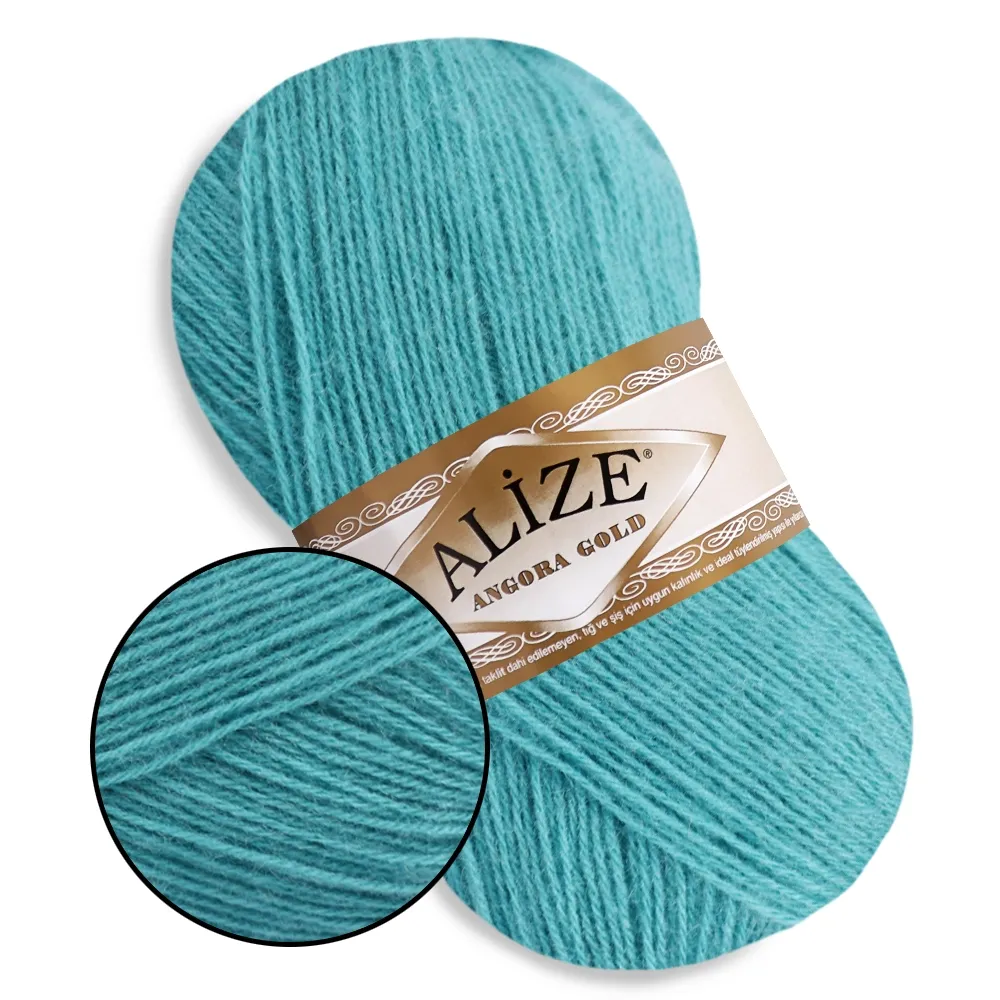 Alize Angora Gold, Лазурний №164 – купити | Candy Yarn
