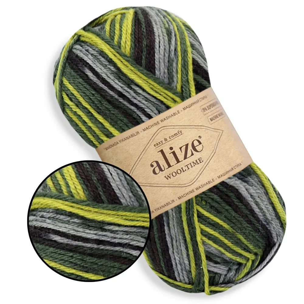 Alize Wooltime, №11019 – купити | Candy Yarn