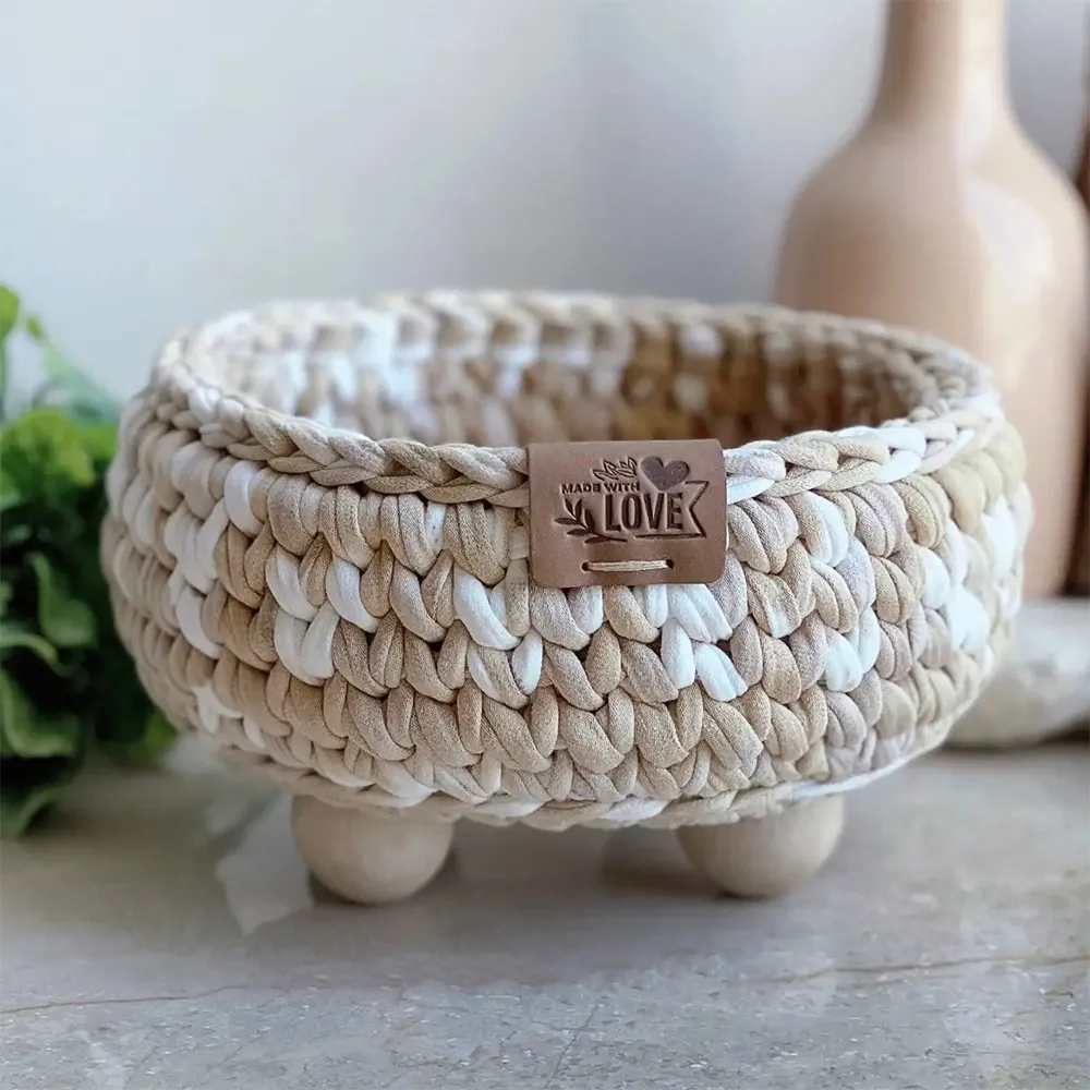 Barwa 5-7mm, Шавлія 100м, трикотажна пряжа для сумок – купити | Candy Yarn