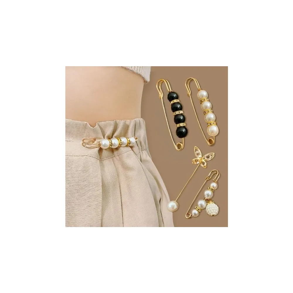 Булавка с красными бусинами (брошь), 5.0см – купить | Candy Yarn