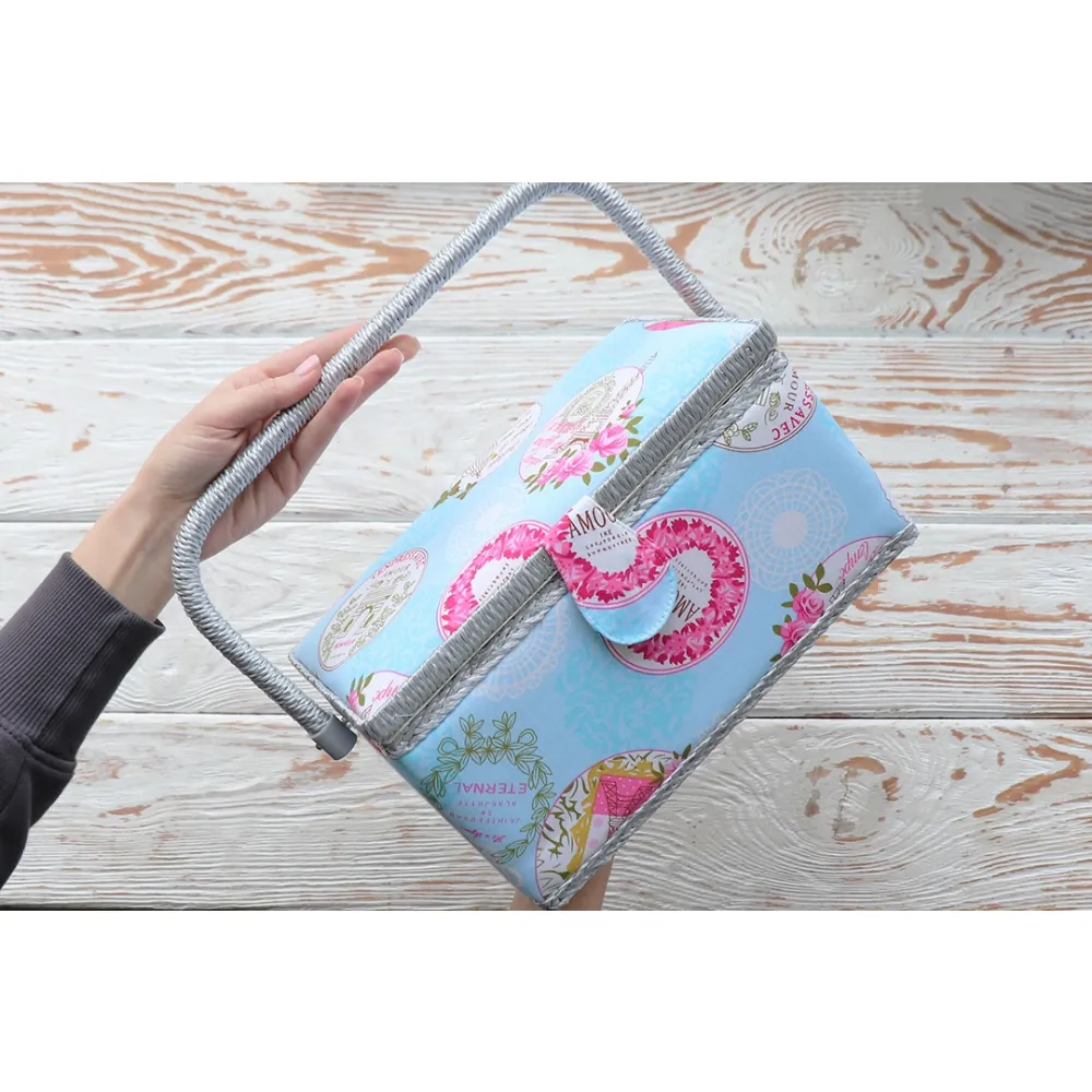 Скринька для рукоділля, 076А, 27.5*17*15см 120-17 – купити | Candy Yarn