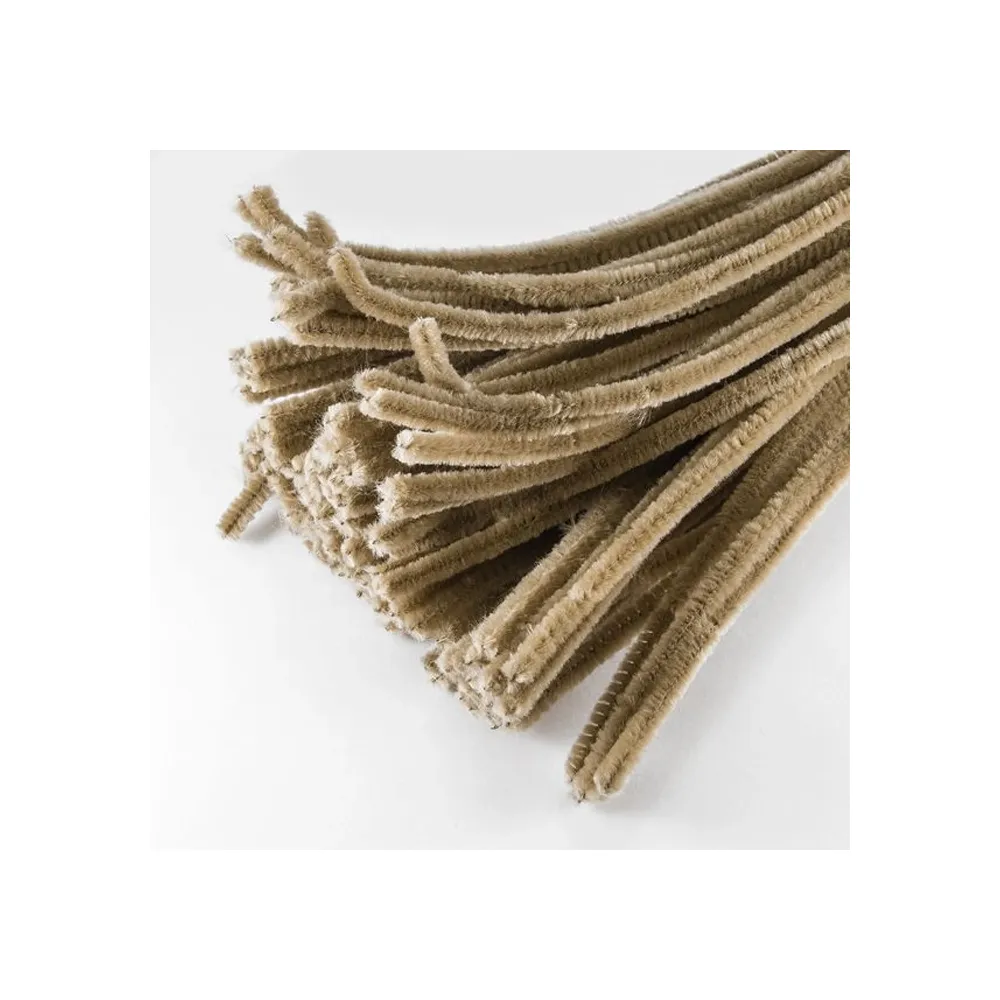 Синельний дріт, 30 см, кава – купити | Candy Yarn