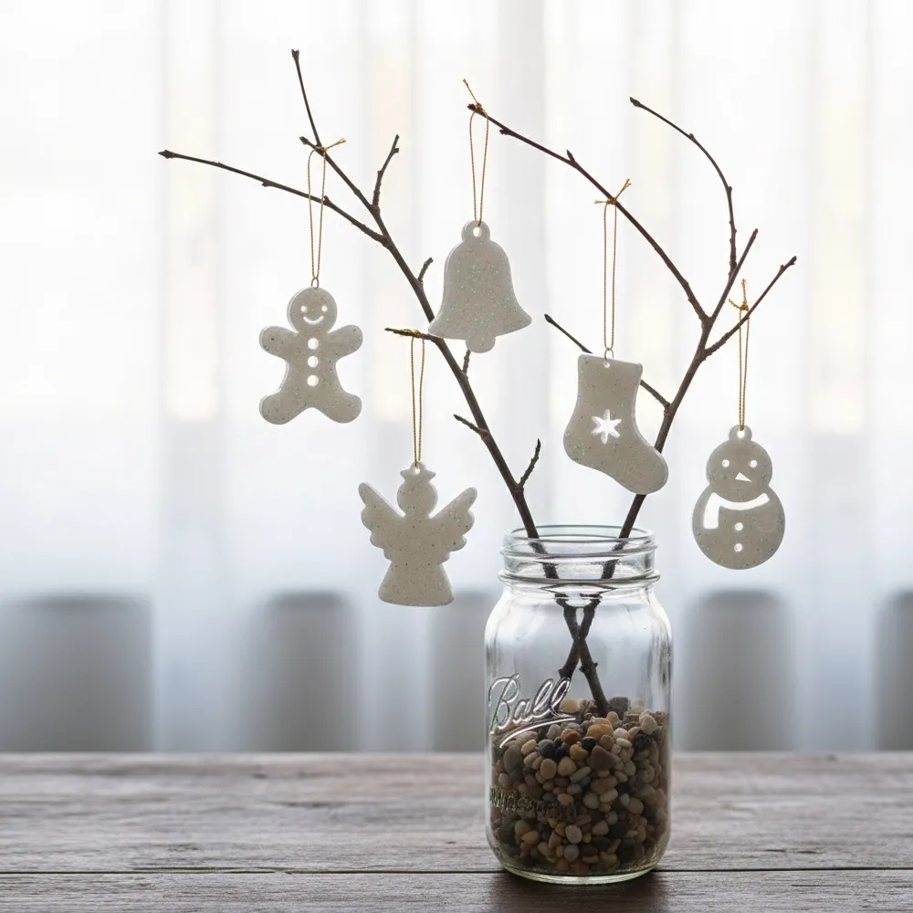 Молд для епоксидної смоли, для створення новорічних прикрас, 12.8*11.5см – купити | Candy Yarn