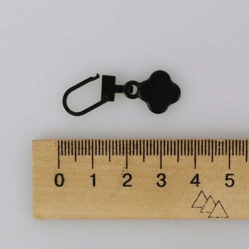 Змінна головка для знімача блискавки, Конюшина, чорна, 1,8*3,5 см – купити | Candy Yarn