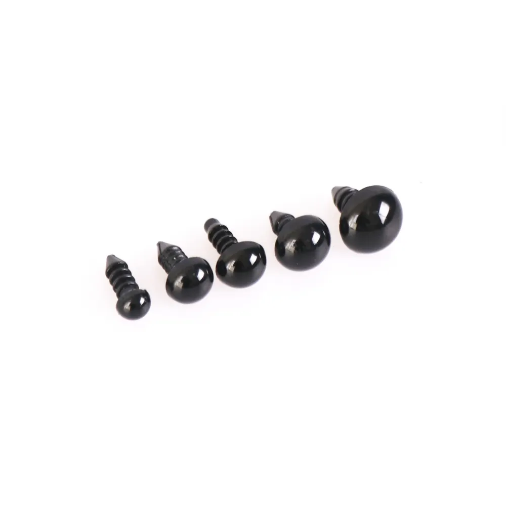 Набір чорних очей для іграшок та різнокольорових носів, органайзер 10 осередків 14-45 – купити | Candy Yarn