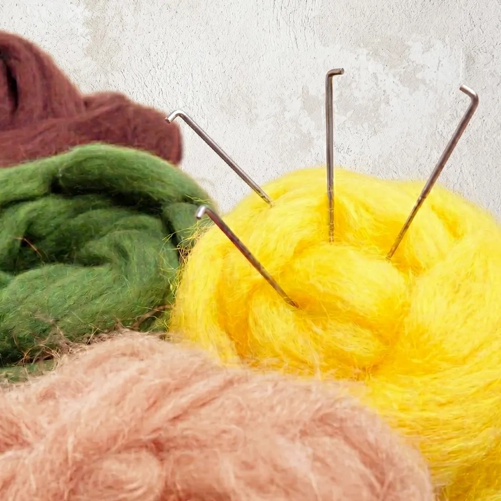 Голки для фелтінга (валяння) 80мм, 7 шт – купити | Candy Yarn