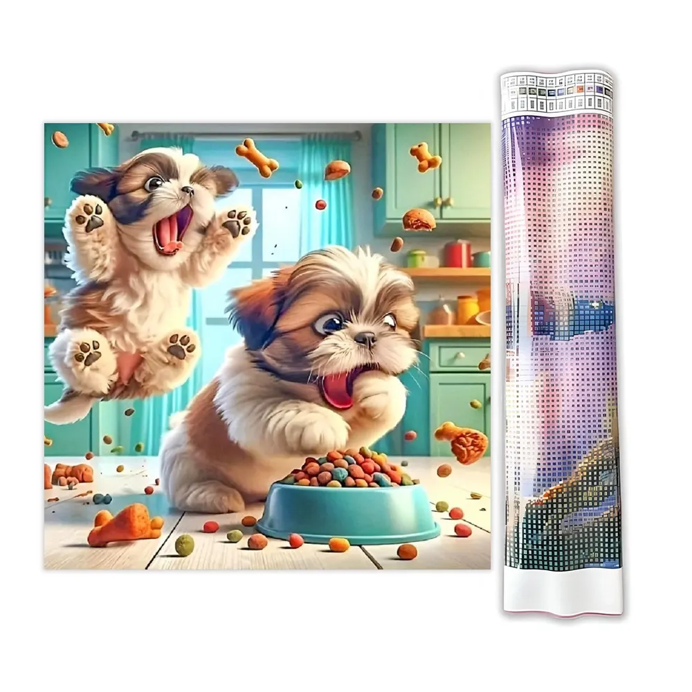 Алмазная мозайка без подрамника 30*30 
