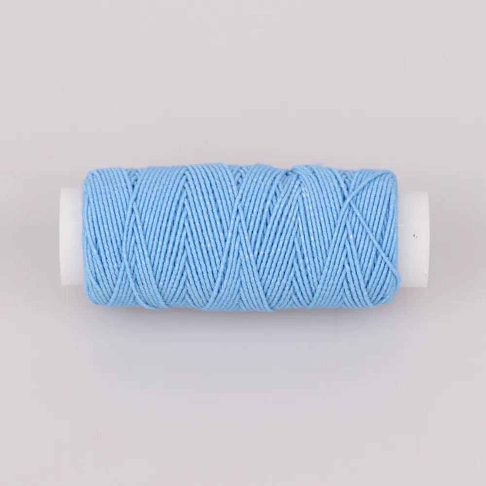 Нитка-резинка 0.6 мм, 20 м, голубая – купить | Candy Yarn