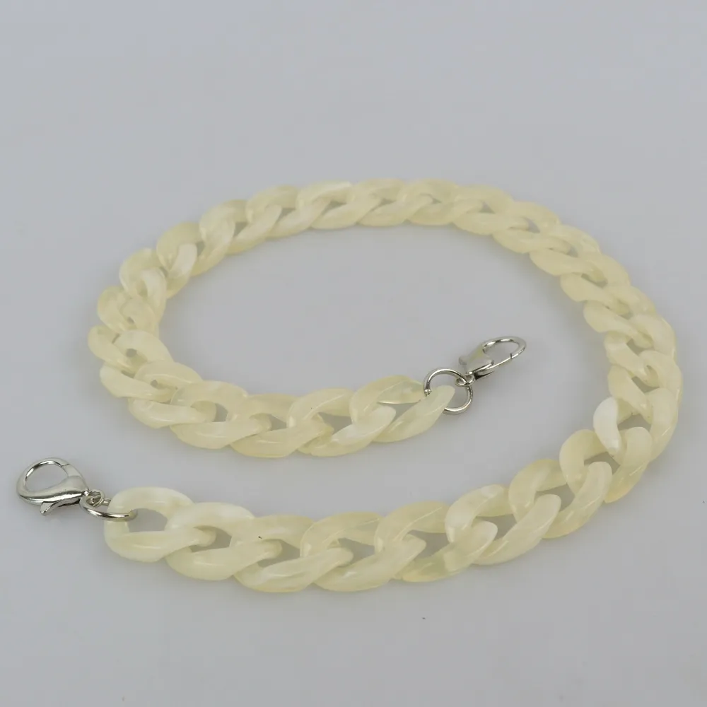 Ручка для сумки, цепочка, 60 см, дыня, акрил – купить | Candy Yarn