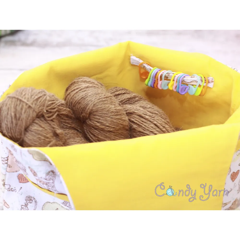 Сумка для в'язання, Геометрія – купити | Candy Yarn