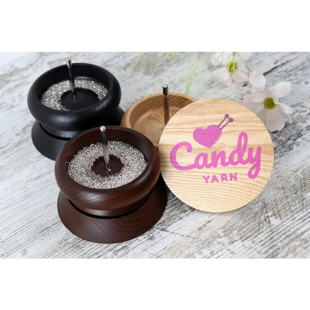 Спіннер для бісеру, світле дерево 34-77 – купити | Candy Yarn