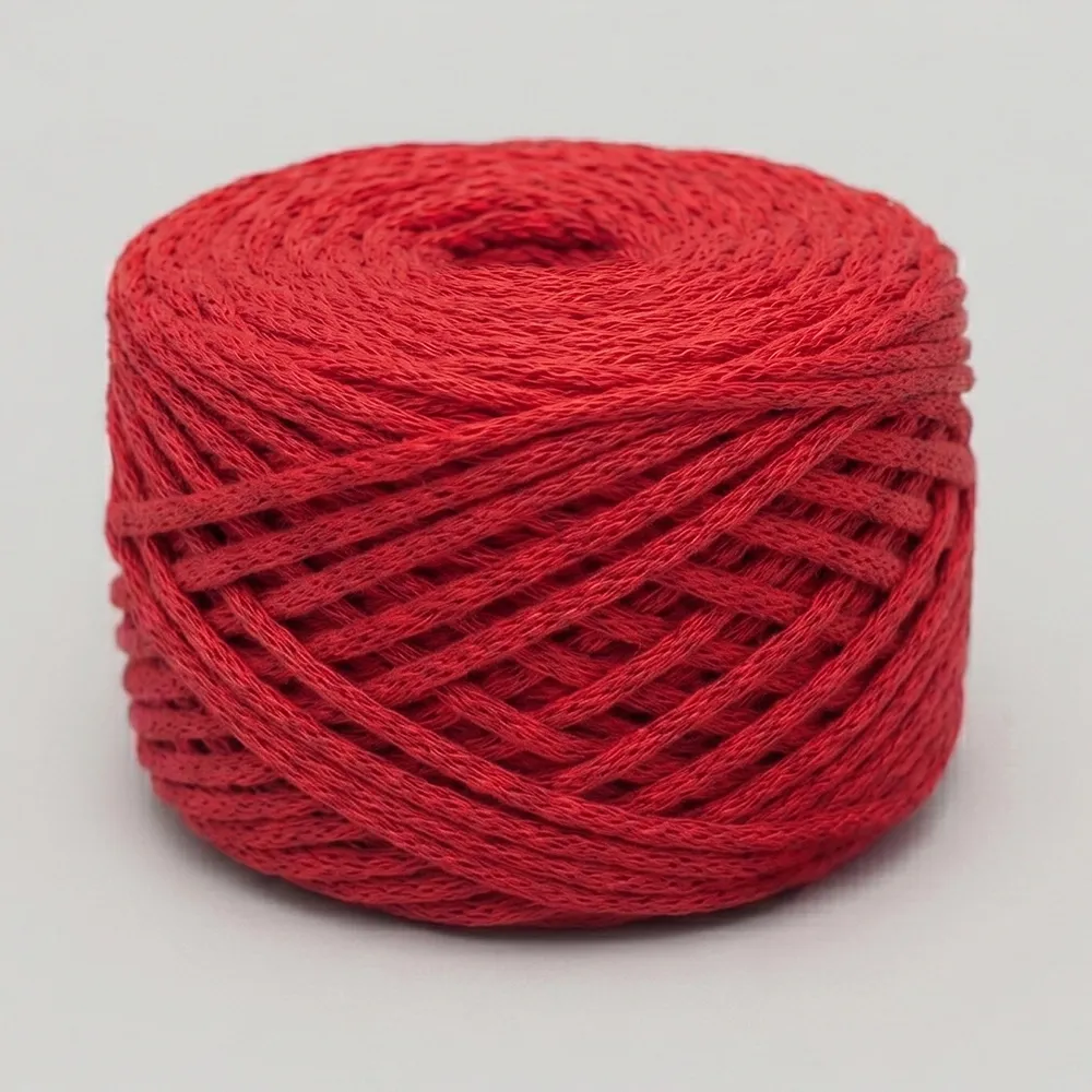 Шнур хлопковый для макраме 3мм, Красный №33, Candy-yarn – купить | Candy Yarn