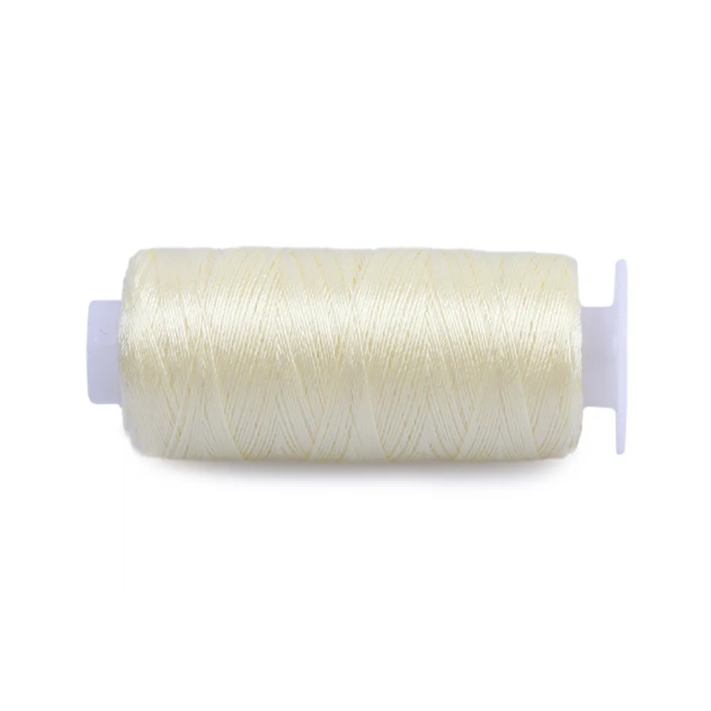 Нитка для вишивки бісером, Жовта 200м 5A-43 – купити | Candy Yarn