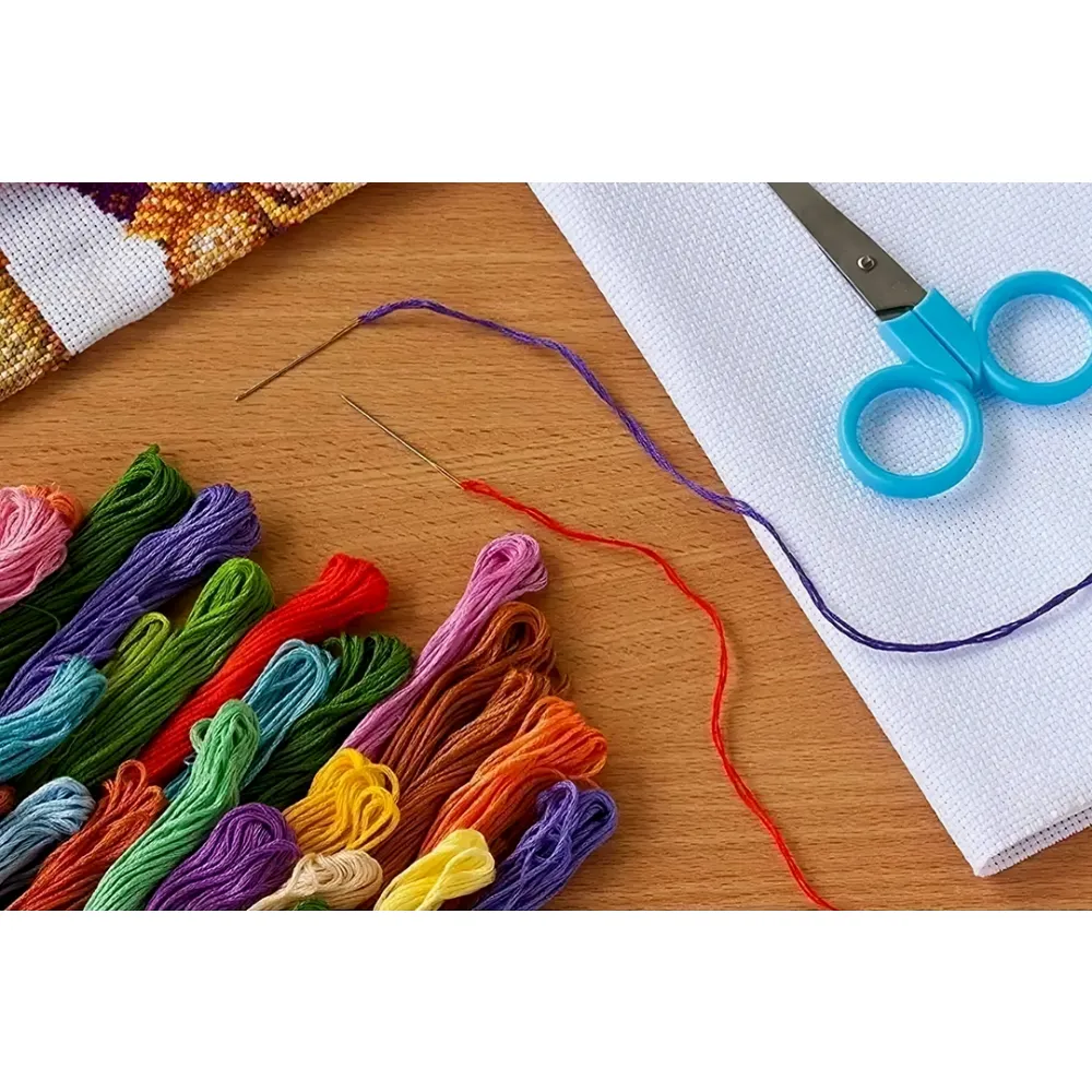 Нитка Мулине DMC Satin, 1008F №S307 Желтый – купить | Candy Yarn