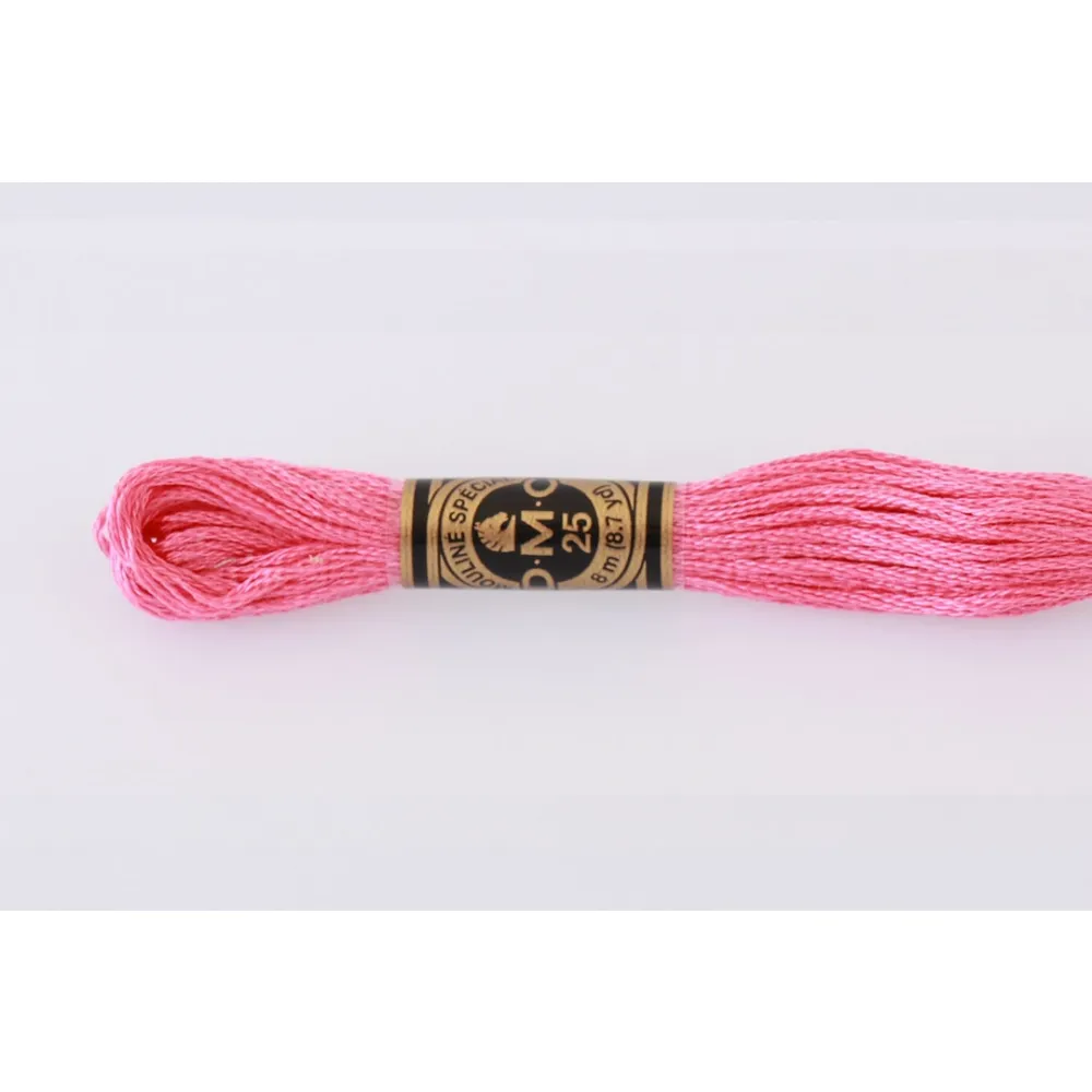 Нитка Мулине DMC, 117 №961 Пыльная роза темная – купить | Candy Yarn
