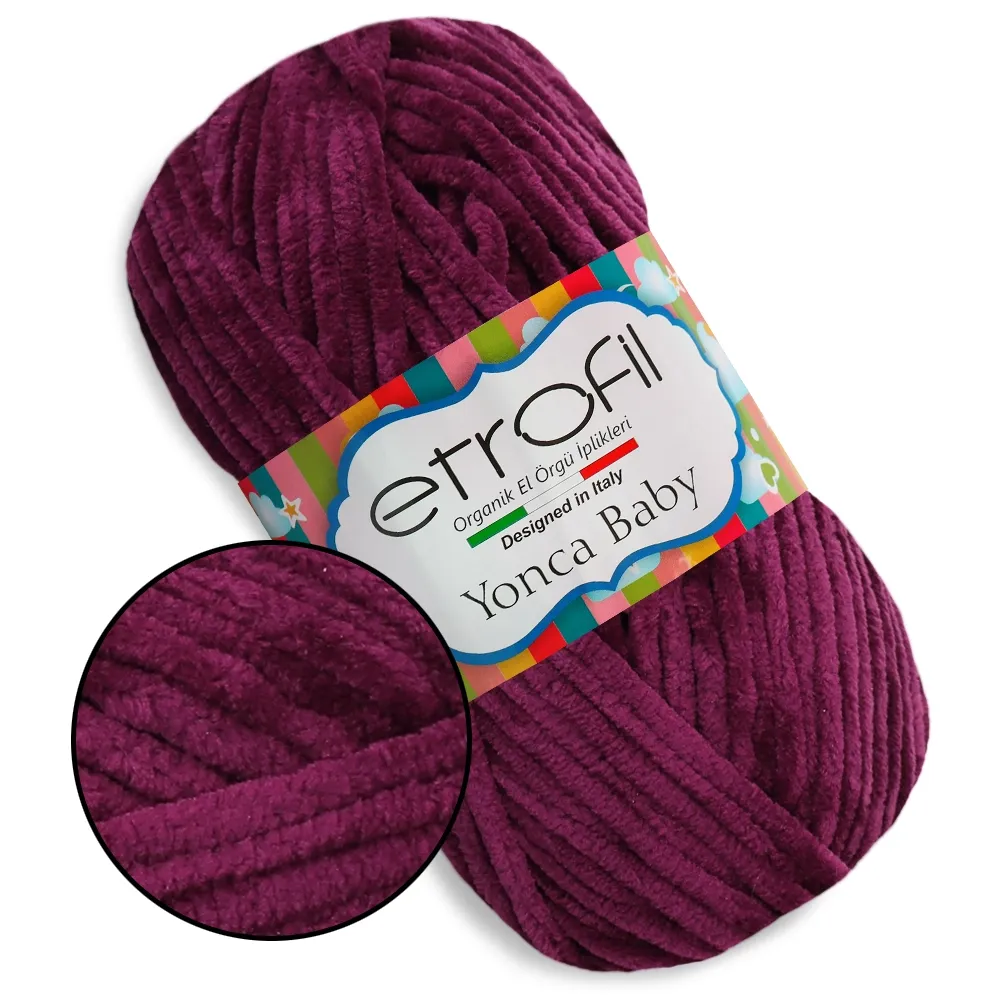 Etrofil Yonca Baby, Марсал №70609 – купить | Candy Yarn