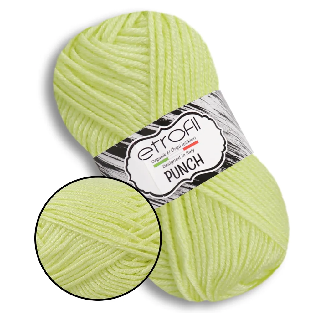 Etrofil Punch, Лимонный №72105 – купити | Candy Yarn