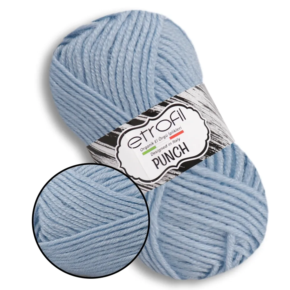 Etrofil Punch, Светло-голубой №75141 – купить | Candy Yarn