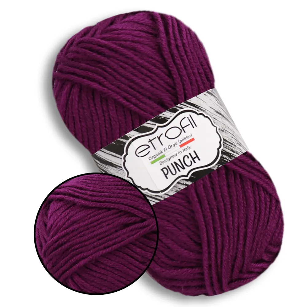 Etrofil Punch, Буряковий №76049 – купити | Candy Yarn