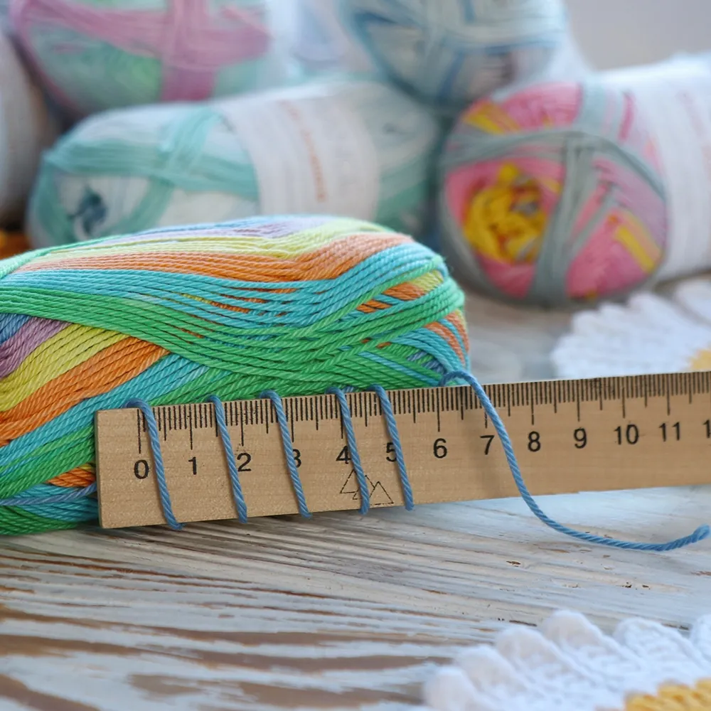 Performance Cotton Queen Multi Jacquard, №10489 – купить | Candy Yarn