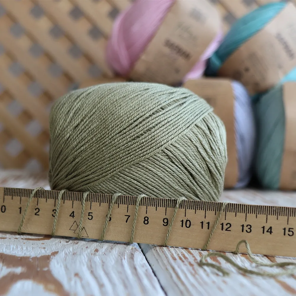 FibraNatura Safran, Лазурь №25-09 – купить | Candy Yarn