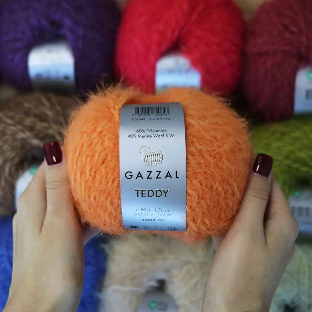 Gazzal Teddy, Джинс №6536 – купити | Candy Yarn