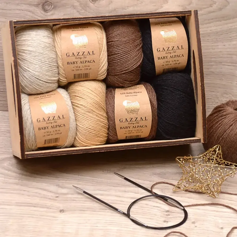 Gazzal Baby Alpaca, Рожевий №46007 – купити | Candy Yarn